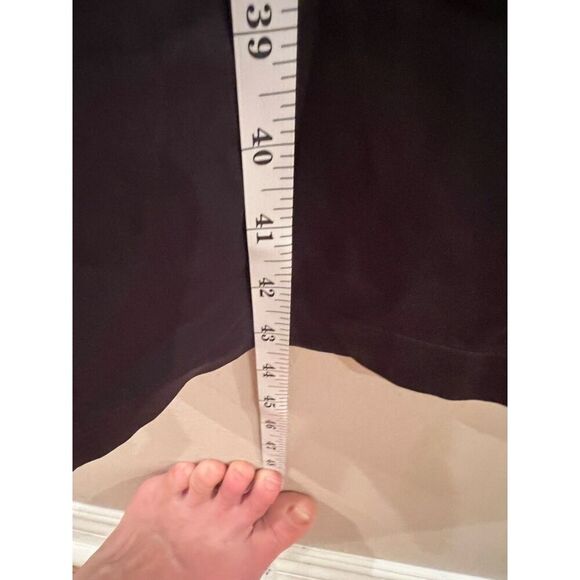 Pure Jill Womens Black Wrap Dress XS Classic Staple Minimalist Office Vixen - Picture 2 of 9